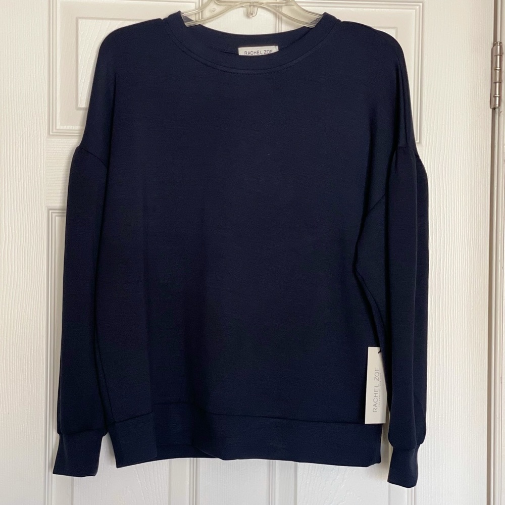 Rich Navy Rachel Zoe top new never worn